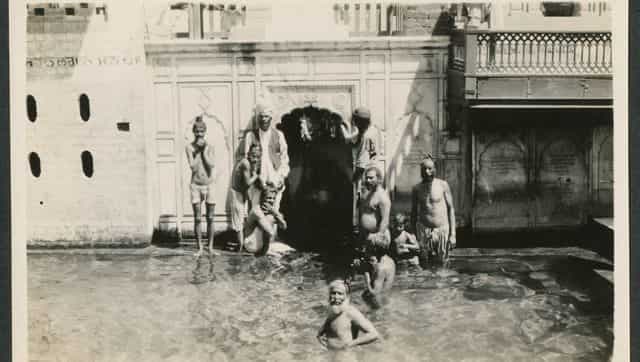 Gurdwara Panja Sahib photographed in 1932